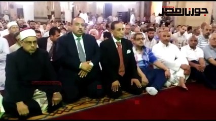 كمال أحمد وعبد الظاهر جانباً لجنب في احتفالية ليلة القدر بالإسكندرية
