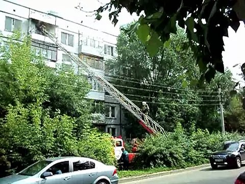 Пожар на Скворцова-Степанова 26