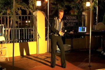 Colin paul sings 'How The Web Was Woven' during Elvis Week 2011