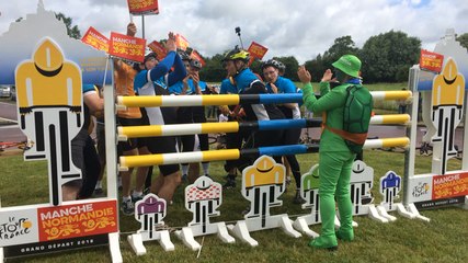 Tour de France au pont de la Roque