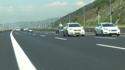 Tem Otoyolu'nda Bayram Yoğunluğu