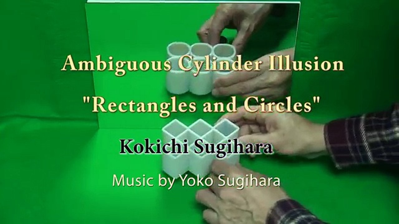 Best illusion of the year contest 2016 - Ambiguous Cylinder Illusion