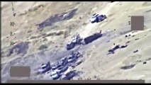 Iraqi Mi-28 Night Hunter & Mi-35 Destroy a large convoy of ISIS fighters