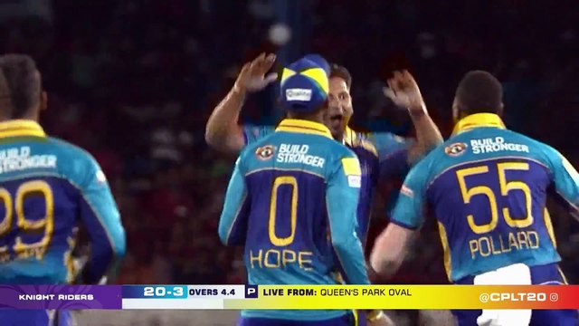 CPL 2016 Highlights - Trinbago Knight Riders v Barbados Tridents