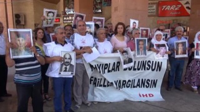 Şanlıurfa'da Kayıp Yakınlarından Sivas Anması