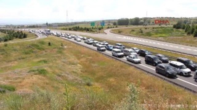 Bolu'da Bayram Trafiği