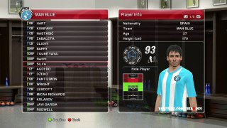PES 2014 - Manchester City Player Faces ( All 24 Player ) HD 1080p