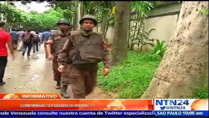 Toma de rehenes en Bangladesh llega a su fin tras 12 horas de terror