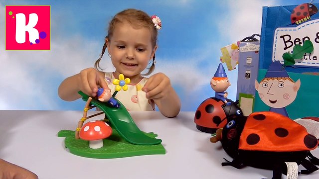 Бен и Холли Маленькое королевство огромная коробка с игрушками Бен и Холи и игровая площадка новое видео 2016