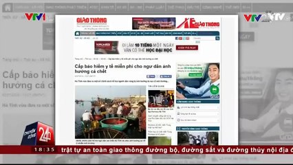 Hà Tĩnh: Ngư dân vùng bị ảnh hưởng bởi sự cố môi trường được miễn phí 100% kinh phí mua ...