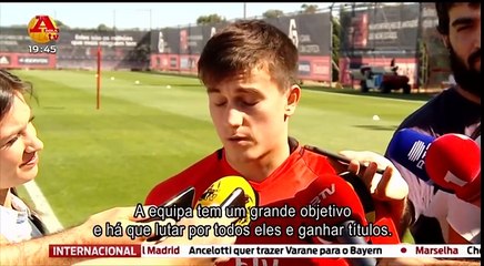 Entrevista de Franco Cervi: Quero evoluir como Di Maria e Gaitán