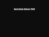 [PDF] Australian Unions 1984 [Download] Online