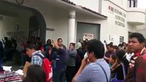 Maestros de la Sección 22 desalojan a militares de instalaciones del INE en Oaxaca