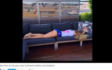 Laura Cremaschi: modelo muestra todo su apoyo a la selección italiana