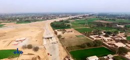 Motorway 4 (M-4): Multan Khanewal Section Aerial View | PAKISTAN 2016