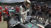 Grand Prix d'Autriche - Résumé des qualifications - Hamilton en pôle, Rosberg 7ème