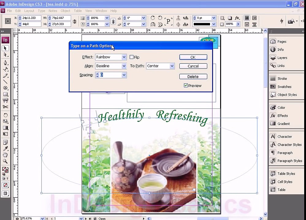 InDesign CS3 บทที่ 1/9 ตอนที่ 1