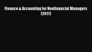 Download Finance & Accounting for Nonfinancial Managers (2011) PDF Free