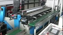 Semi automatic rewinder slitting embossed kitchen towel roll toilet paper machine production line