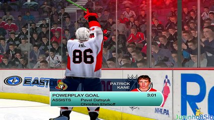 NHL 09-Dynasty mode-Washington Capitals vs Ottawa Senators-Game 30