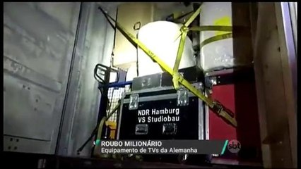 Polícia recupera equipamentos de TVs alemãs roubados no Rio de Janeiro