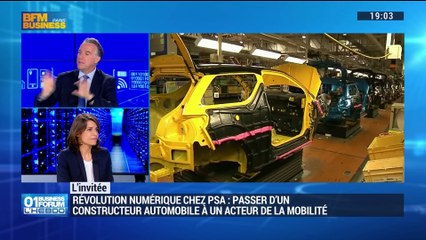 Révolution numérique chez PSA: Passer d'un constructeur automobile à un acteur de la mobilité - 02/07