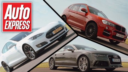Tesla Model S P85D Vs Audi RS7 Vs Alpina XD3