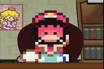 Super Mario reacts to "2 girls 1 cup"