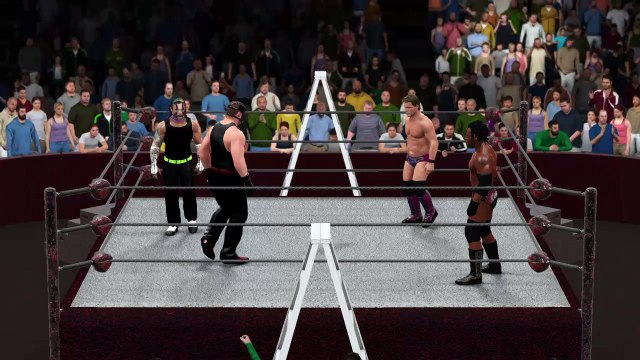 WWE 2K16 kane v jeff hardy v Y2J chris jericho v booker t