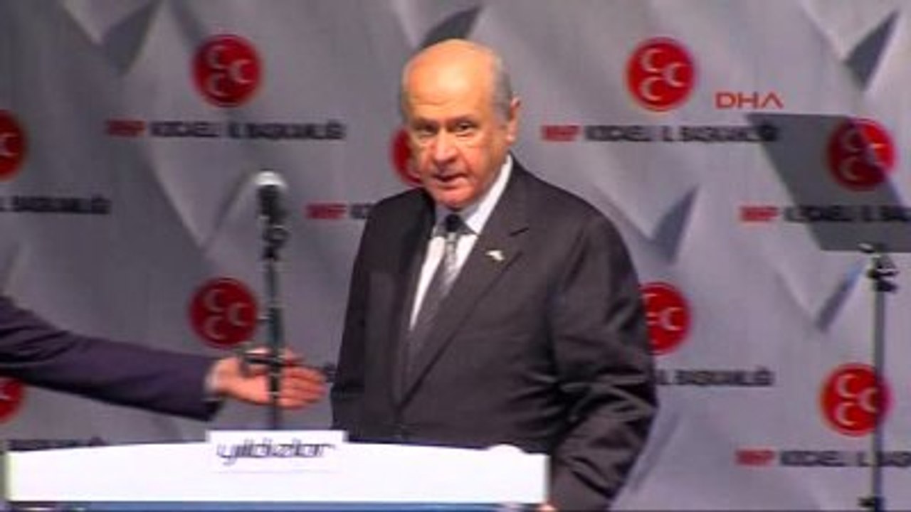 Kocaeli-Mhp Genel Başkanı Devlet Bahçeli Kocaeli İl Teşkilatının Düzelediği İftar Programında...