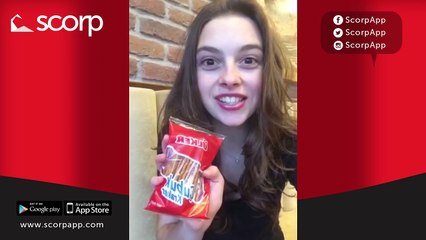 Scorp - En ilginç çubuk kraker yeme halleri