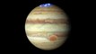 Hubble Tracks Bright Auroras on Jupiter.