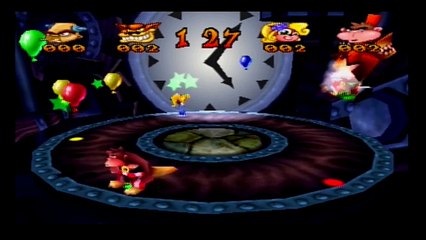 Crash Bash Walkthrough 200% #23 | Ring ding & Jungle fox (Cristales), Toxic dash (Gema/Cristal)