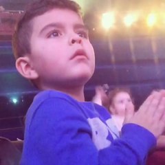 OLI bailando viendo el Show de Topa 2 - 01 de Julio