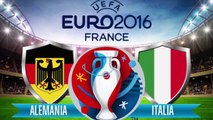 Resumen Alemania vs Italia | Highlights Germany vs Italy UEFA EURO 2016