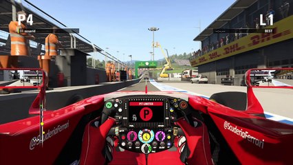 F1オーストリアレイン　クラッシュ