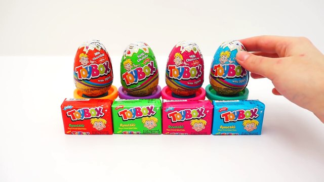 Toy Box'tan Rengarenk Sürpriz Yumurtalar ve Sihirli Oyuncaklar