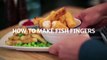 How To Make Fish Fingers - Sainsbury's