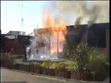 Uitslaande woningbrand Dongestraat Oost-Souburg 24-10-1997