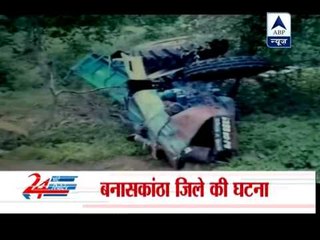 Gujarat: 18 dead, 50 injured after tractor trolley falls into gorge