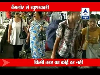 Northeast exodus: Hundreds start returning to South India ‎