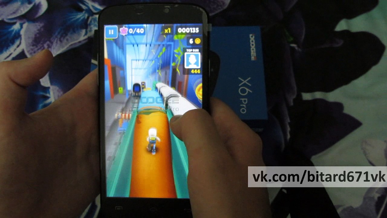 DooGee X6 Pro GAMING Subway Surfers