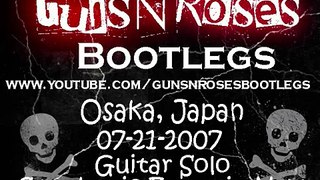 Guns N' Roses 07-21-2007 Osaka Japan - Guitar Solo Bumblefoot [19/29]