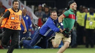 Euro 2016 Portuguese streaker during Poland Portugal at Marseille polish polski polska