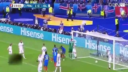 Download Video: اهداف مبارات فرنسا وايسلندا 4-0 - تعليق علي محمد علي - يورو 2016 بفرنسا - شاشه كامله - 3-7-2016