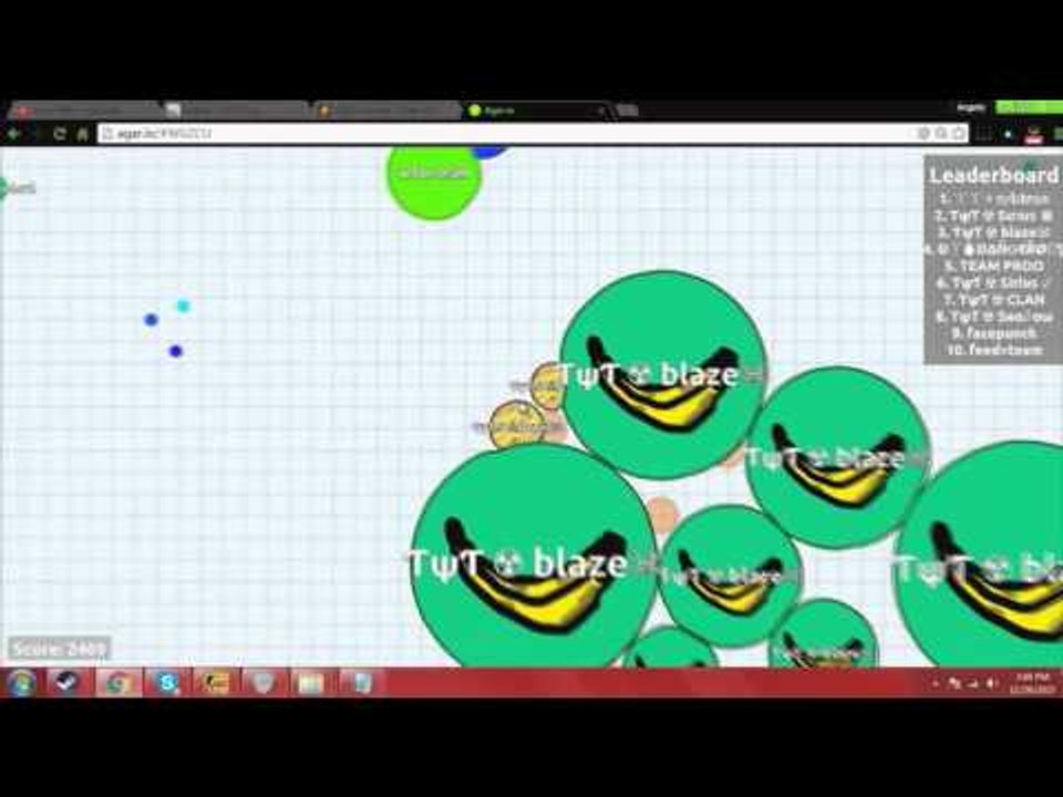 Agar Gameplay #1 | TyT Blaze And Toxic TAKE DOWN