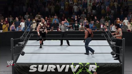 WWE 2K16 dudley boyz v disciples apocalypse