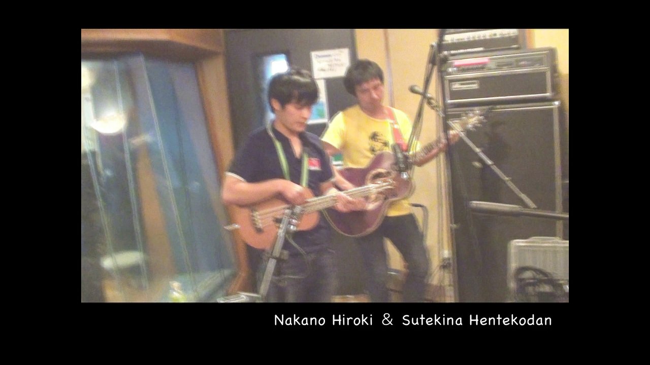 Japanese jug (folk rock) band "Nakano Hiroki ＆ Sutekina Hentekodan" ① Sing a song of "Summer and beer"なかのひろきと素敵なへんてこ団