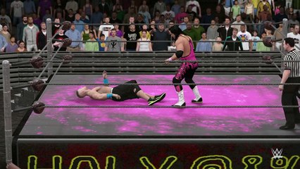 WWE 2K16 bret hart v john cena