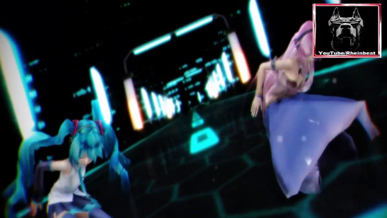 Rheinbeat - Sexy Cartoon Girls Dance - Dubstep RB Party - 2016